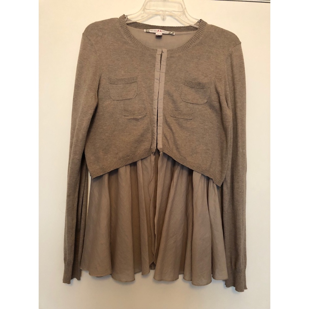 Cardigan Flowy Blouse